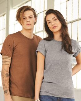 BELLA + CANVAS-Unisex Sueded Tee-3301